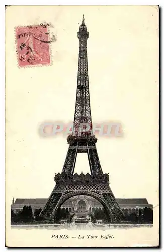 Paris - 7 - Tour d&#39Eiffel - Eiffel Tower - Cartes postales