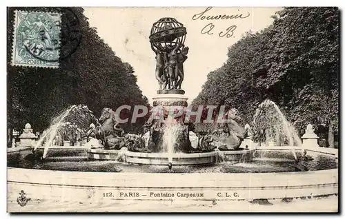 Paris - 6 - Fontaine Carpeaux - Cartes postales