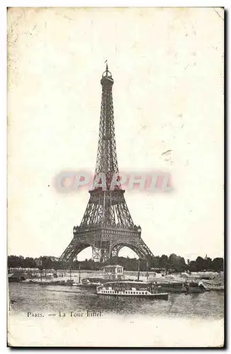 Paris - 7 - Tour Eiffel - Eiffe Tower - Ansichtskarte AK