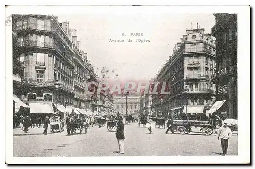 Paris - 9 - Avenue de l&#39Opera - Cartes postales