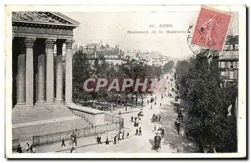 Paris - 8 - Boulevard de la Madeleine Cartes postales