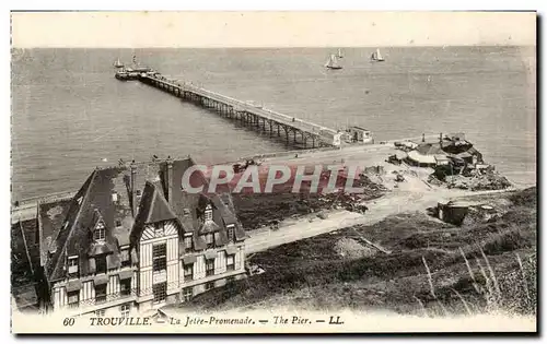 Trouville - La Jetee Promenade - Th Pier - Cartes postales