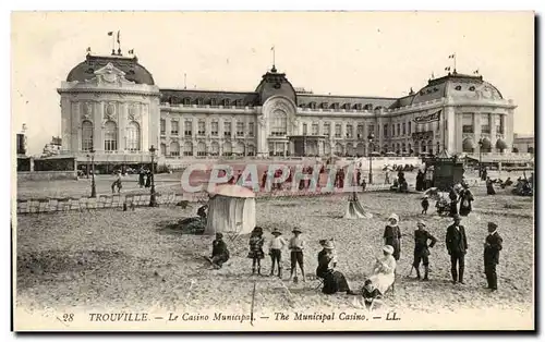 Trouville - Le Casino Municipal - Ansichtskarte AK