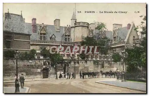 Paris - 5 - Musee du Cluny - Cartes postales