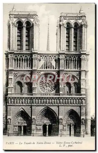 Paris - 4 - Notre Dame - Cartes postales