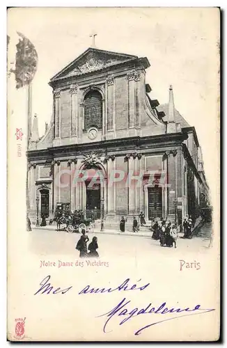 Paris - 2 - Notre Dame des Victoires - Cartes postales