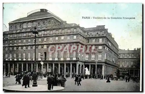 Paris - 1 Theatre de la Comedie Francaise - Ansichtskarte AK