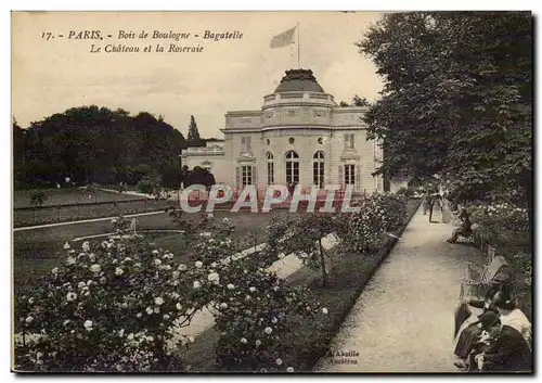 Paris - 16 - Bois de Boulogne - Bagatelle - Le Chateau - Ansichtskarte AK