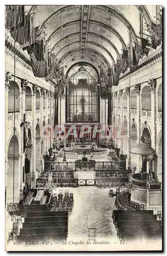 Paris - 7 - La Chapelle des Invalides - Ansichtskarte AK