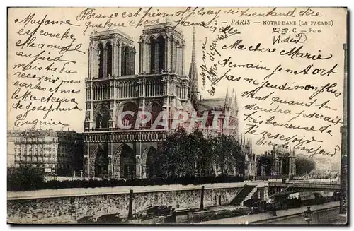 Paris - 4 - Notre Dame - Cartes postales