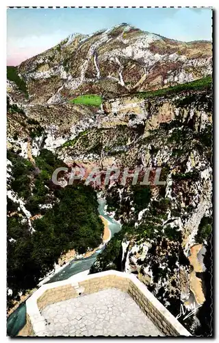 Verdon - Les Gorges Pittoresques - Un Balcon de la Mescla - Ansichtskarte AK