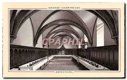 Grande Chartreuse - Refectoire - Cartes postales