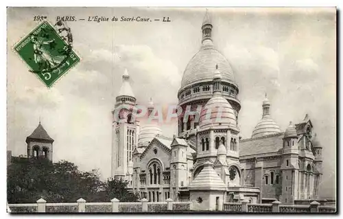 Paris - 18 - L&#39Eglise du Sacre Coeur - Cartes postales