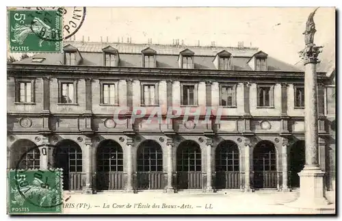 Paris - 6 - La Cour de l&#39Ecole des Beaux Arts - Ansichtskarte AK