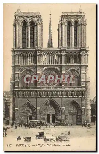 Paris - 4 - Notre Dame Cartes postales