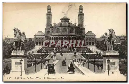 Paris - 16 - Le Pont d&#39Iena - Le Trocadero Cartes postales