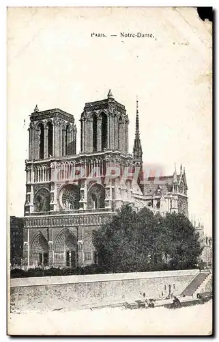 Paris - 4 - Notre Dame - Cartes postales