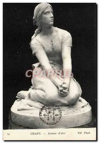 Domremy - Arts - Sculpture - Jeanne d'Arc - Cartes postales