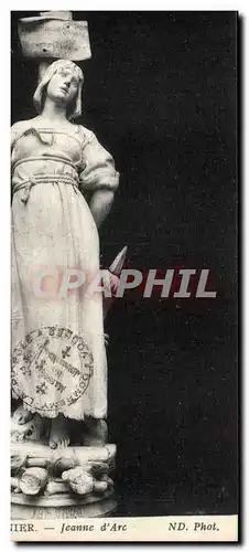 Arts - Sculpture - Jeanne d&#39Arc - Cartes postales