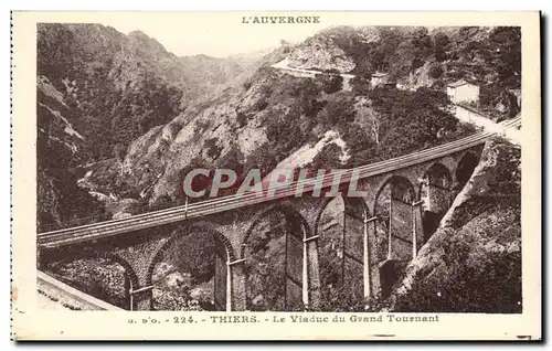 Thiers - Le Viaduc du Grand Tournant - Cartes postales