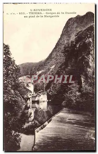 Thiers - Gorges de la Durolle au pied la Margeride - Ansichtskarte AK