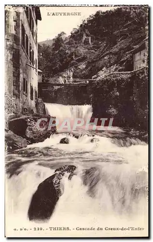 Thiers - Cascade du Creux de l&#39Enfer - Cartes postales