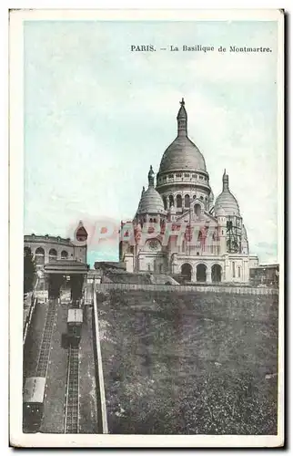 Paris - 18 - La Basilique de Montmartre - Cartes postales