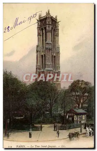 Paris - 4 - 1905 - Tour Saint Jacques - Cartes postales