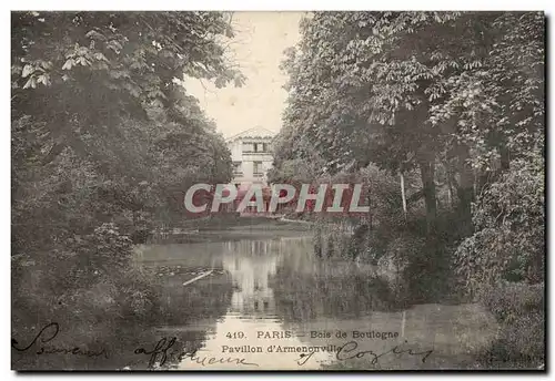 Paris - 16 - Bois de Boulogne Pavillon d&#39Armenonville - Cartes postales