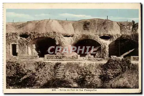 Entree du Fort de la Pompelle - Cartes postales