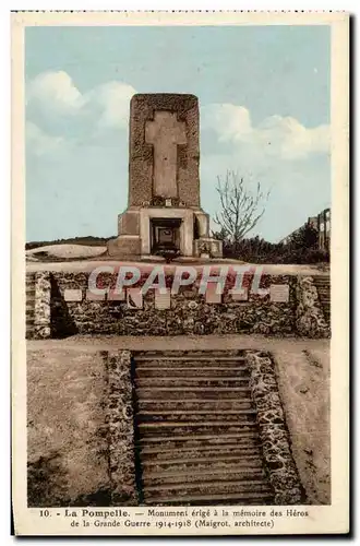 La Pompelle - Monument erige a la memoire des Heros de la Grande Guerre - Cartes postales