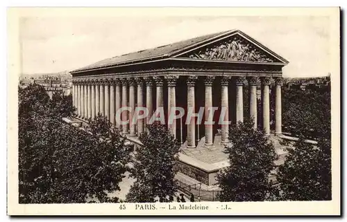 Paris - 8 - La Madeleine Cartes postales