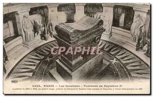 Paris - 7 - Le Tombeau de Napoleon 1 - Les Invalides - Ansichtskarte AK