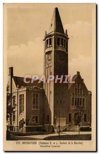 Paris - 15 - Cite Universitaire - Ansichtskarte AK