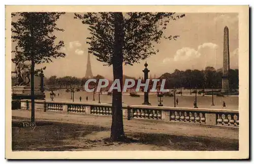 Paris - 8 - Les Jolis Coins de Paris - Place de la Concorde Ansichtskarte AK