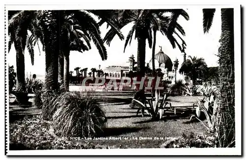 Nice - Les Jardins Albert I - Le casino et la Jetee - Cartes postales