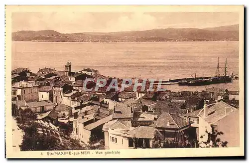 Ste Maxime sur Mer - Vue Generale - Ansichtskarte AK