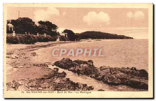 Ste Maxime sur Mer - Bord de Mer - La Madrague - Cartes postales