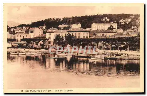 Ste Maxime sur Mer - Vue de la Jetee - Cartes postales