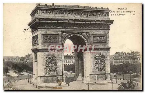 Paris - 8 - L&#39Arc de Triomphe de l&#39Etoile I - Cartes postales