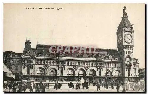 Paris - 12 - Gare de Lyon - Cartes postales