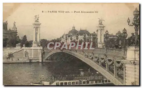 Paris - 8 - Pont Alexandre III - Cartes postales