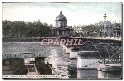 Paris - L&#39Institut - Edite par le Bon Marche - Cartes postales