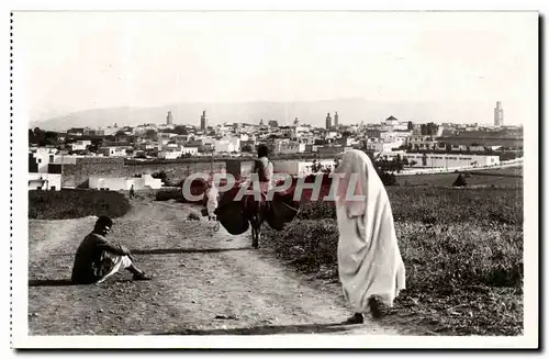 Afrique - Africa - Maroc - Morocco - Meknes - Vue Generale de la VIlle indigene - Ansichtskarte AK