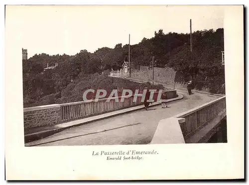 Dinard Cartes postales La passerelle d&#39Emeraude