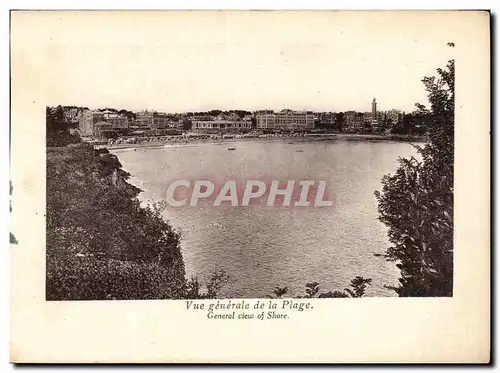 Dinard Cartes postales Vue generale de la plage