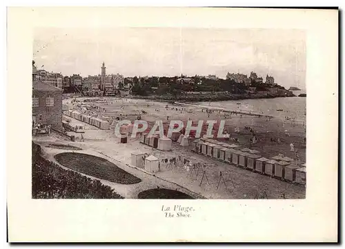 Dinard Cartes postales La plage