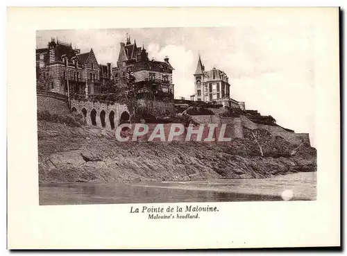 Dinard Cartes postales La pointe de la Malouine