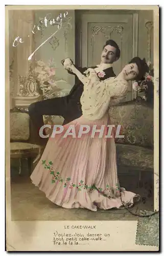 Fantaisie - Couple - Dancing together Cartes postales