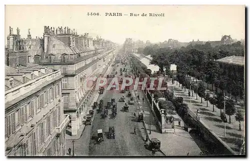 Paris - 1 - Rue de Rivoli - Cartes postales